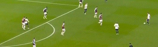 1640222037185084483.gif 体育直播-【英联】贝尔温头筹+造卢卡斯进球 热刺2比1铁锤帮